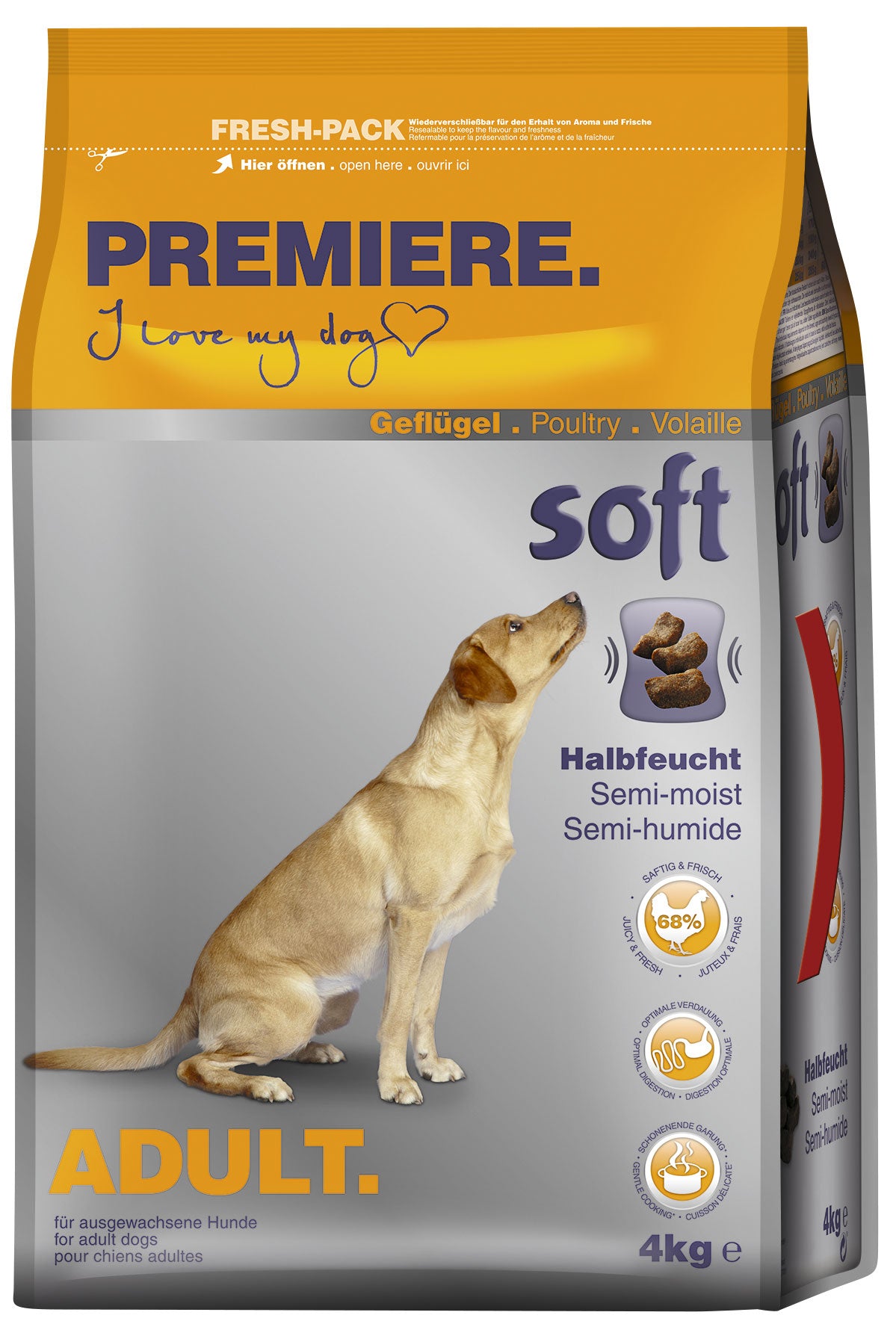 Adult Soft kylling 4 kg