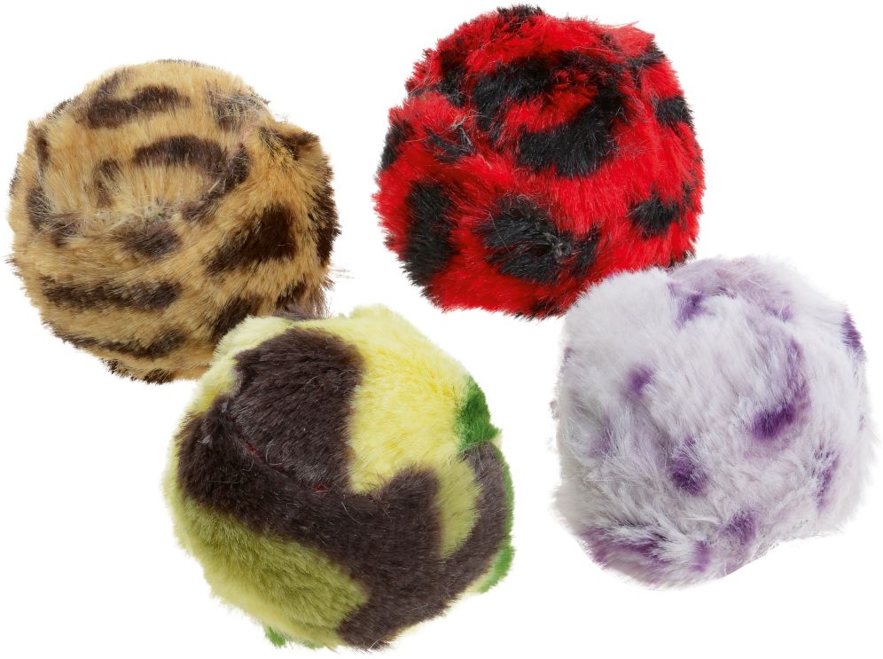 Bold m/rangle 4 stk, Ø 4,5 cm ass farver