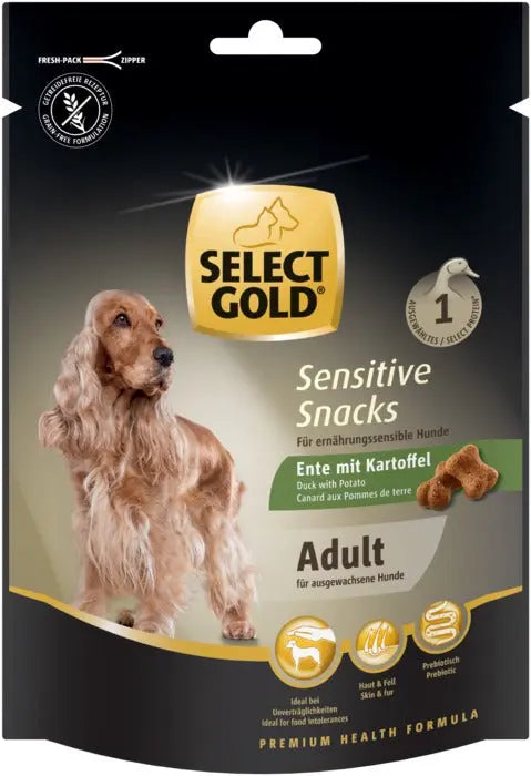 Adult Sensitive Snacks and & kartofler 160 g - Maxi Zoo Danmark