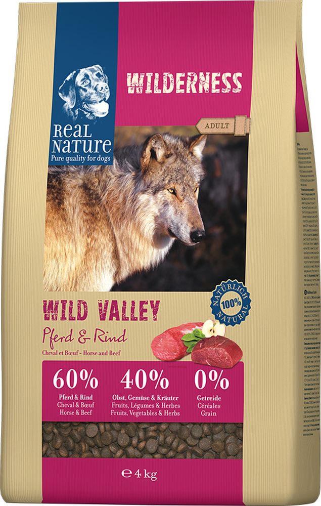 Adult Wilderness Wild Valley hest & okse 4 kg