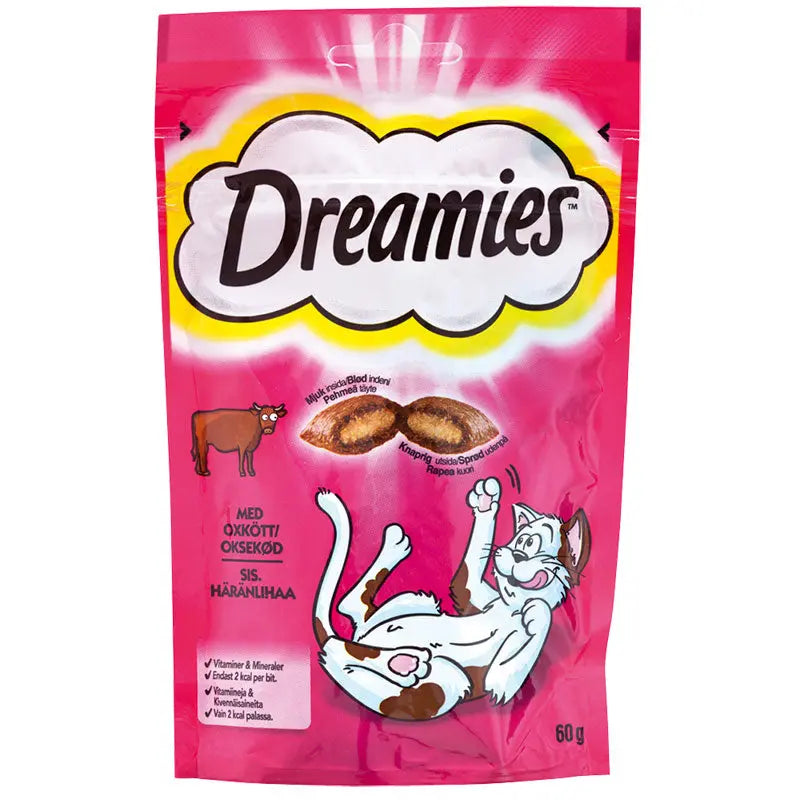 Adult Dreamies Okse 60 g - Maxi Zoo Danmark