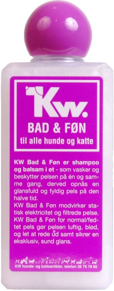 Shampoo 2-i-1 bad og føn 200 ml