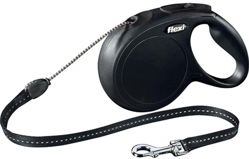 Hundesnor New Classic medium 8 m < 20 kg sort