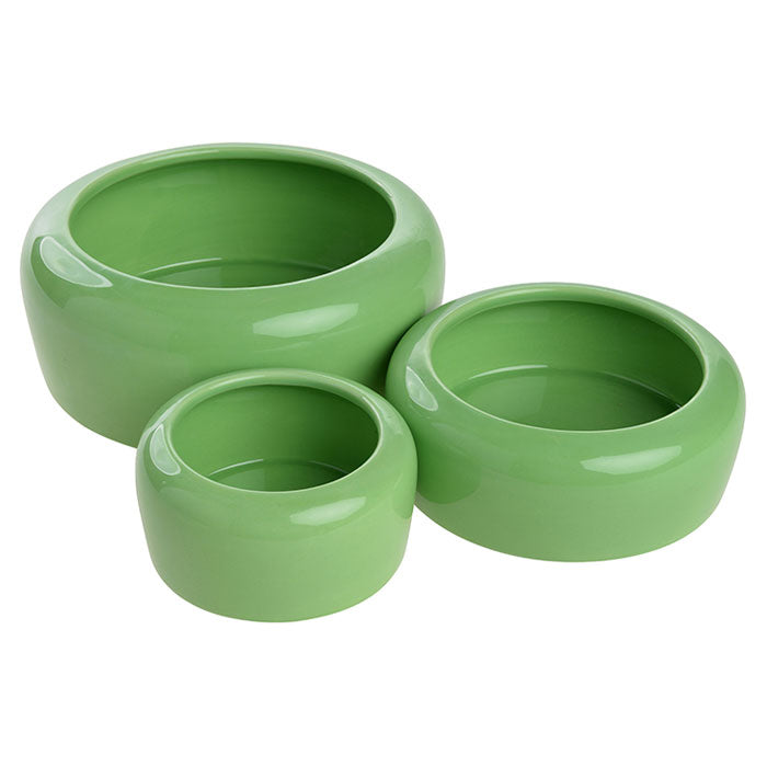 Keramikskål 180 ml grøn