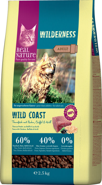 Adult Wilderness Wild Coast tun, kylling & bøffel 2,5 kg
