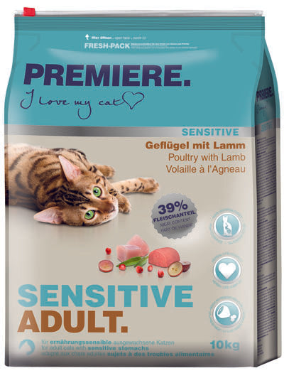 Adult Sensitive fjerkræ & lam 10 kg