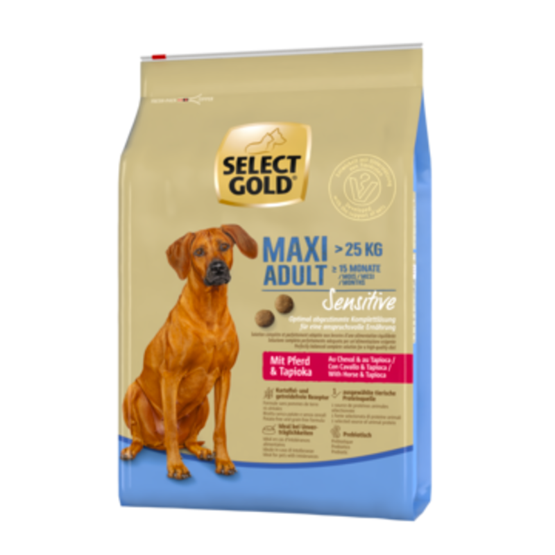 Adult Sensitive Maxi hest & tapioka