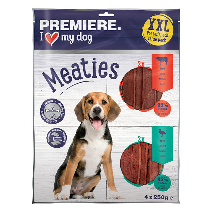 Pure Meaties XXL and & okse 4x250 g