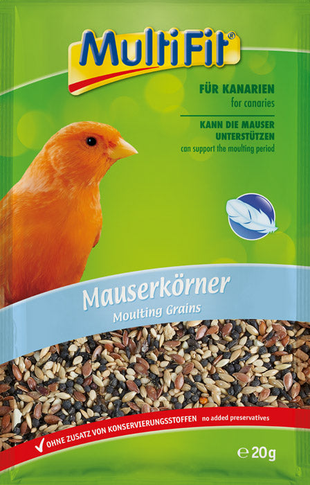 Tilskud kanariefugl t/skifte af fjer 20 g