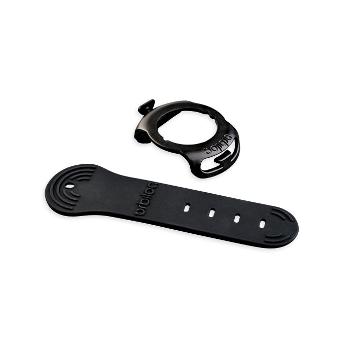 Dog Dual gummirem + montering justerbar