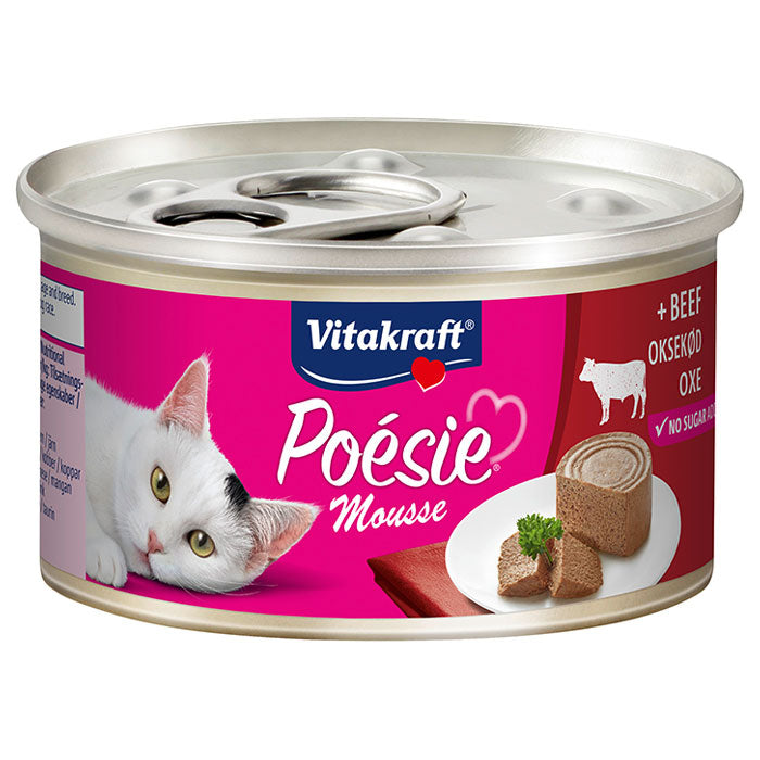 Adult Poésie Mousse, dåse okse 85 g