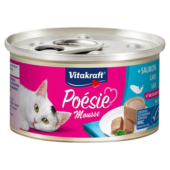 Adult Poésie Mousse, dåse laks 85 g - Maxi Zoo Danmark