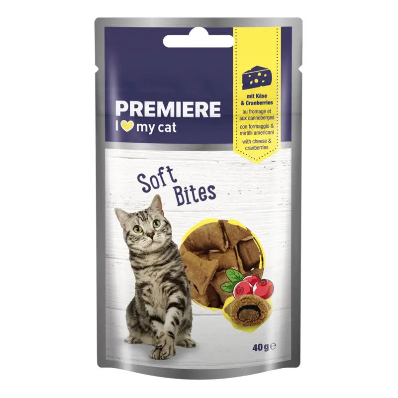 Soft Bites ost & tranebær 40 g - Maxi Zoo Danmark