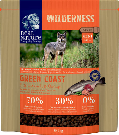 Adult Wilderness Green Coast Mini laks & rejer 1 kg