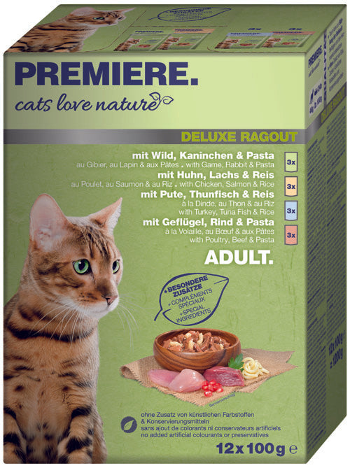 Adult Deluxe Ragout menub. pou 4 varianter 12x100 g