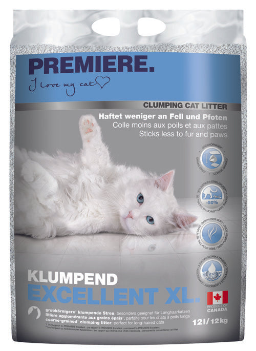 Kattegrus Excellent XL klumpende 12 kg / 12 l