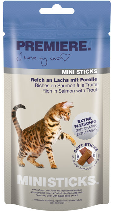 Mini Sticks laks & forel 50 g
