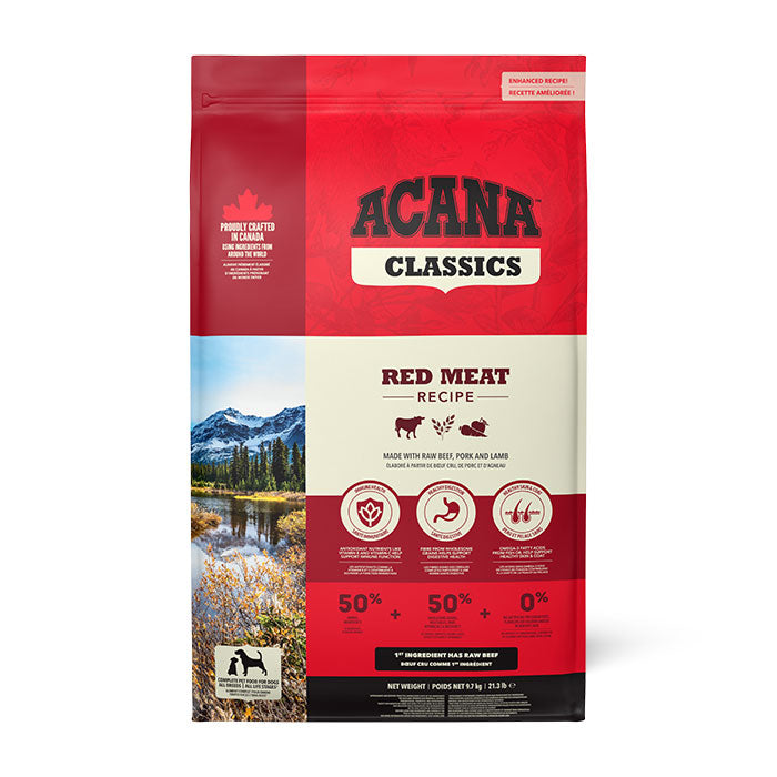 Adult Classic Red okse, lam & gris 9,7 kg