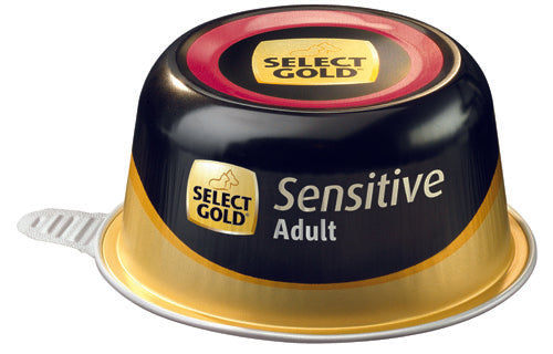 Adult Sensitive Cup okse & ris 125 g