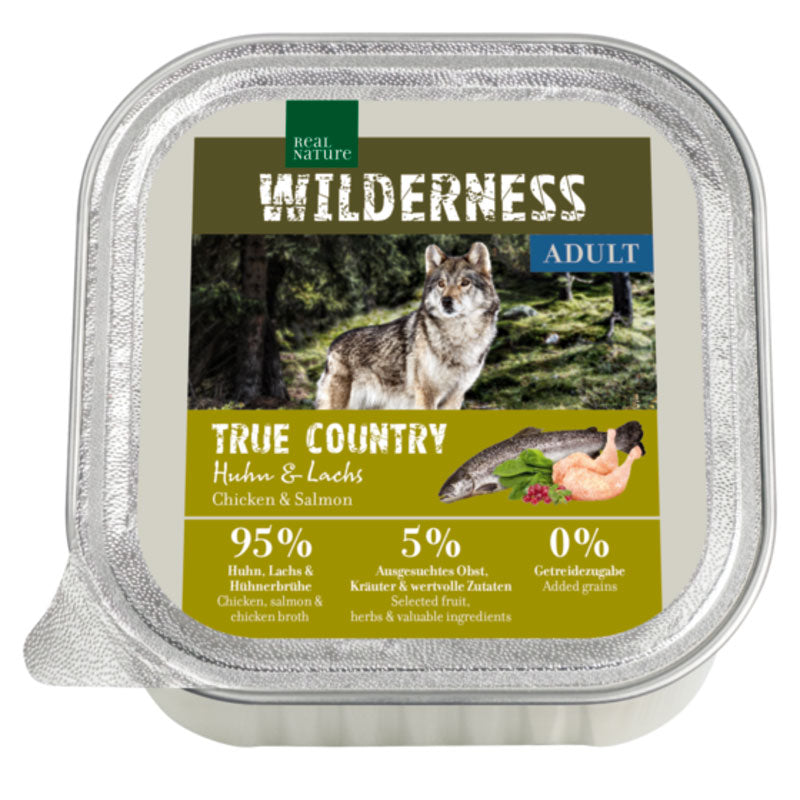 Adult Wilderness True Country kylling & laks 100 g