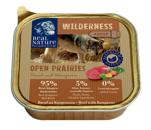 Adult Wilderness Open Prairie okse & kænguru 100 g