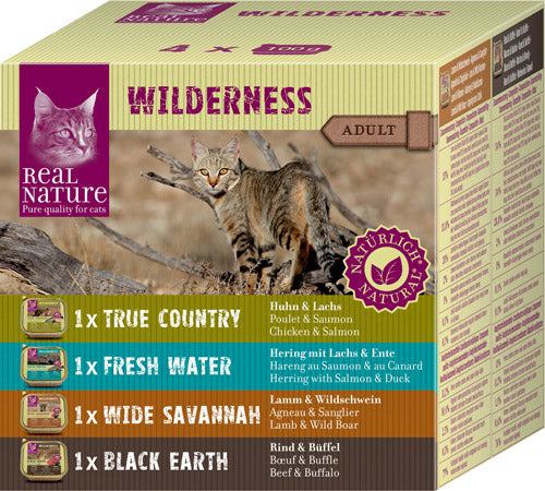 Adult Wilderness Menuboks 4 varianter 4 x 100 g