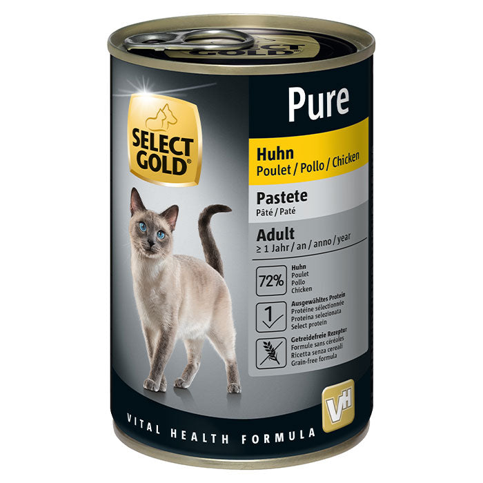 Adult Pure Paté, dåse kylling 400 g