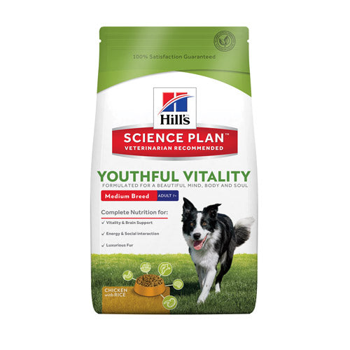 Adult Youthful Vitality Medium kylling & ris 2,5 kg