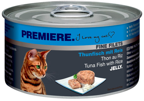 Adult Fine Filets Jelly, dåse tun & ris 100 g
