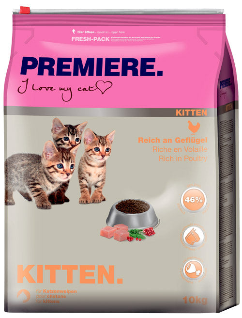 Kitten fjerkræ 10 kg