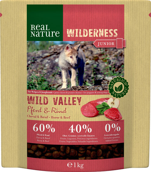 Junior Wilderness Wild Valley hest & okse 1 kg