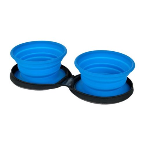 Silikone skål Camp Fire foldbar, 2 x 800 ml