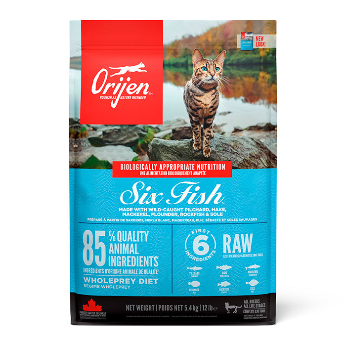 Adult Six Fish C 6 slags fisk 5,4 kg