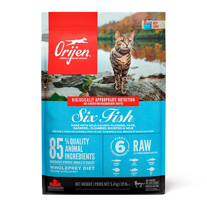 Adult Six Fish C 6 slags fisk 5,4 kg ORIJEN