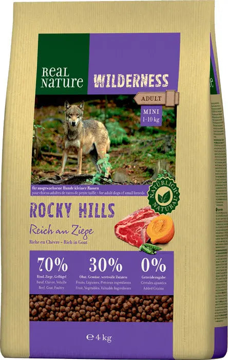 Adult Wilderness Rocky Hills Mini 4 kg - Maxi Zoo Danmark