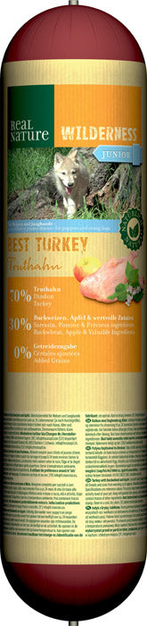 Junior Wilderness Best Turkey kalkun 800 g pølse