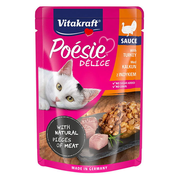 Adult Poésie Délice Sauce pouch kalkun 85 g