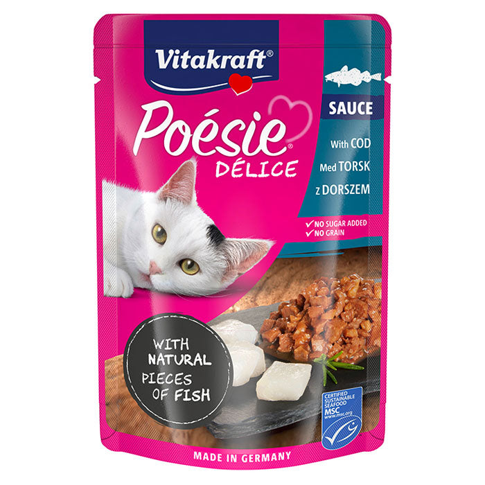 Adult Poésie Délice Sauce, pouch torsk 85 g