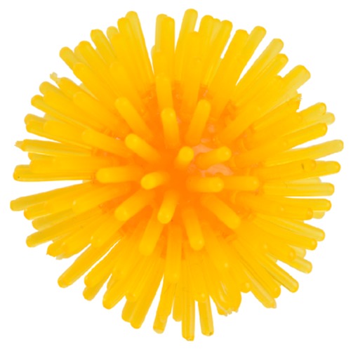 Kattelegetøj pindsvinebold 4 stk/pk 5 cm ass farve