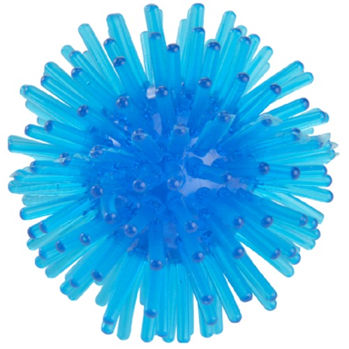 Kattelegetøj pindsvinebold 4 stk/pk 5 cm ass farve