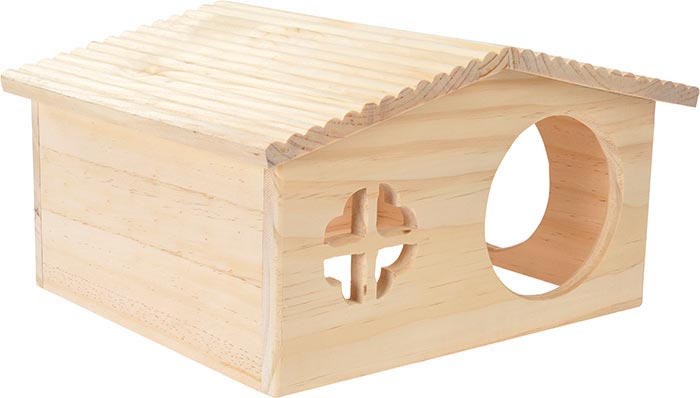 Træhytte Heidi 33x28x18 cm