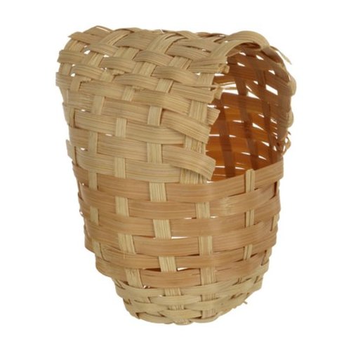 Fuglerede i bambus 12x13x6 cm