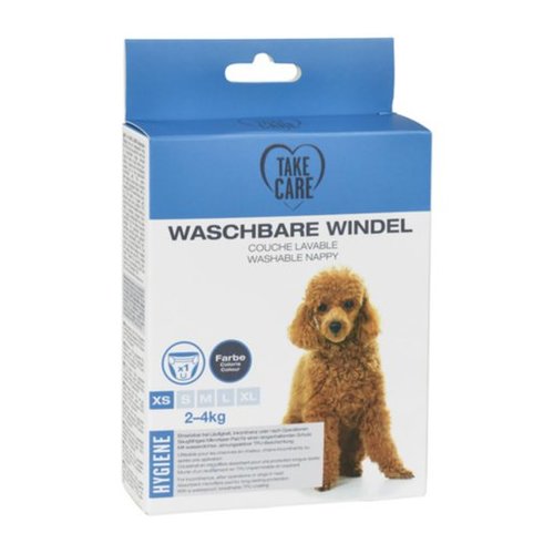 Vaskbart løbetidsbuks med indsyet indlæg XS grå