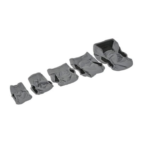 Vaskbart løbetidsbuks med indsyet indlæg XL grå