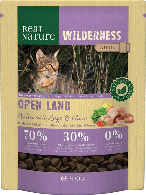 Adult Wilderness Open Land kylling, ged & gås 300 g