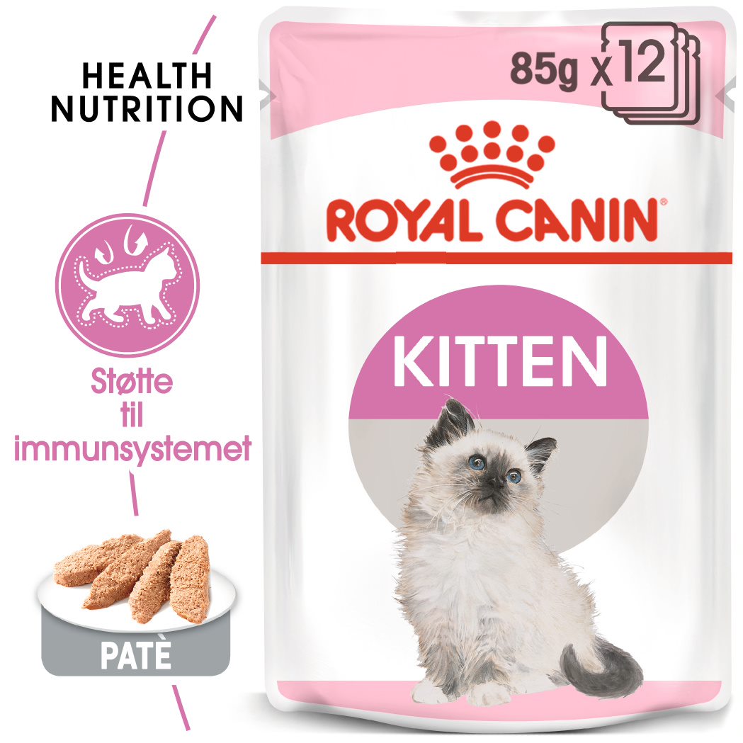 Kitten Paté, menuboks pouch 12x85 g