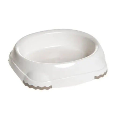 Plastskål Hvid - Maxi Zoo Danmark