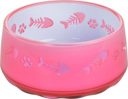 Acrylskål Yummi 350 ml pink