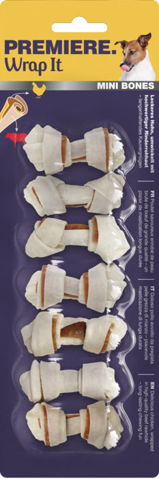 Wrap It Mini Bones kylling 7 stk