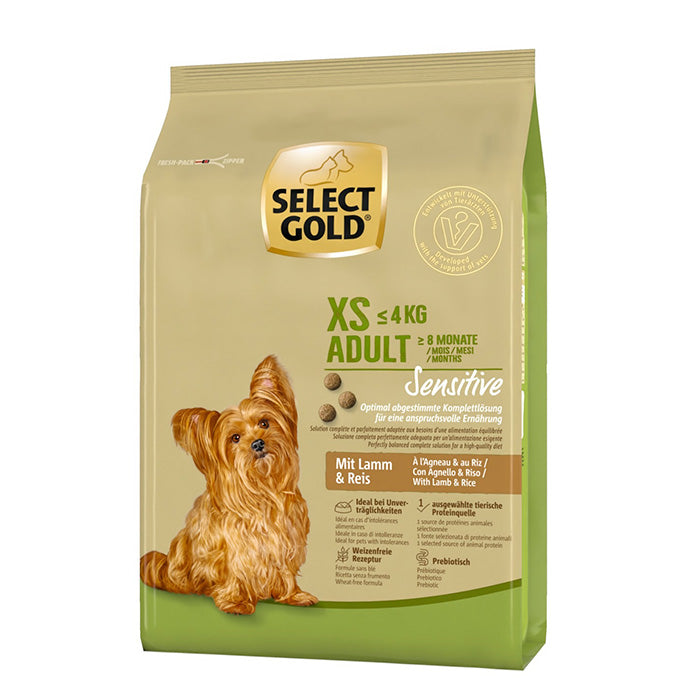 Adult Sensitive X-Small lam & ris 1 kg